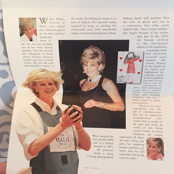 Princess Diana postage Stamps, Royal Mail England with extras - Picture 5 of 5